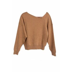 Line & Dot Favorite Ribbed Sweater – Taupe – Size Medium – NWT MSRP $98